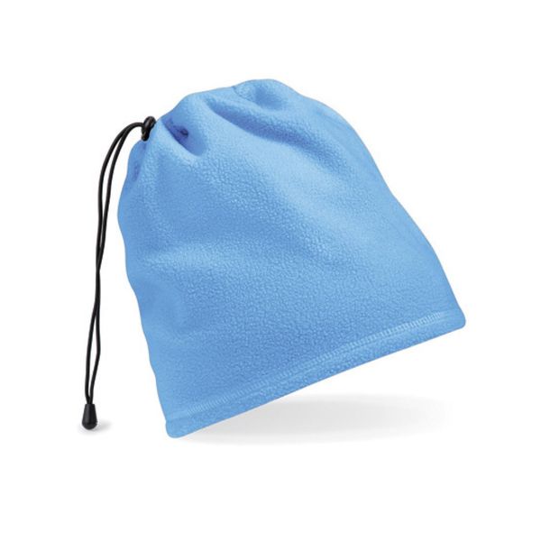 Beechfield B285 | Combinazione Cappello/Sciarpa In Suprafleece Per L'inverno - Colore: Azzurro - Taglia: Unica-image