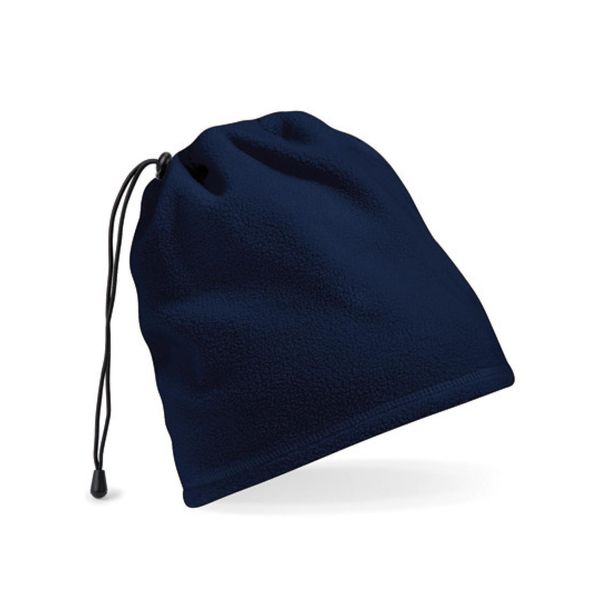 Beechfield B285 | Combinazione Cappello/Sciarpa In Suprafleece Per L'inverno - Colore: French Navy - Taglia: Unica-image