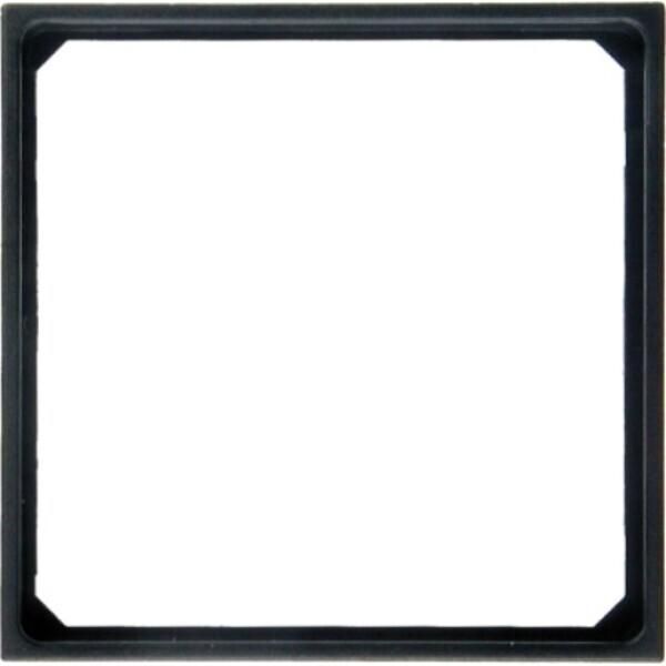 Berker 11091616 Anello Adattatore Per Piastra Centrale 50 X 50 Mm Antracite, Opaco Berker B.3/B.7-image