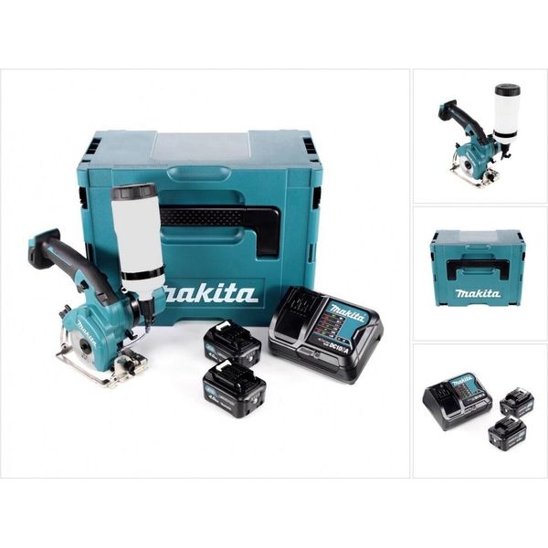 Makita CC301DSMJ Tagliavetro E Tagliapiastrelle A Batteria 10,8 V / 4,0Ah 2 Batterie Carica.-image