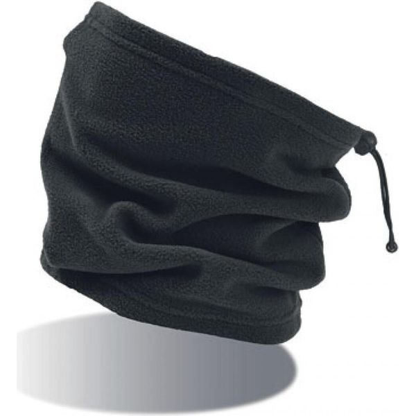 Atlantis Hoty | Hotty - Caldo Scaldacollo / Sciarpa In Pile - Colore: Nero - Dimensioni: 28 X 25 Cm-image