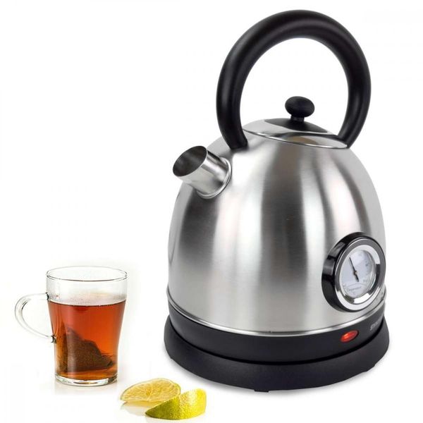 Bollitore In Acciaio Inox Da 1,7 Litri Con Display Della Temperatura | Retro Mar-image
