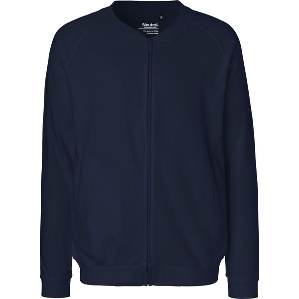 Neutral O73501 | Giacca Da Uomo Con Zip / 100% Cotone Equosolidale - Colore: Navy - Taglia: M-image