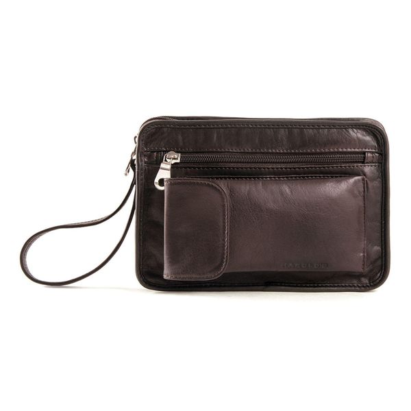 Harold's Pelle Borsa Per Utensili Country Men's Bag Brown Marrone Scuro-image