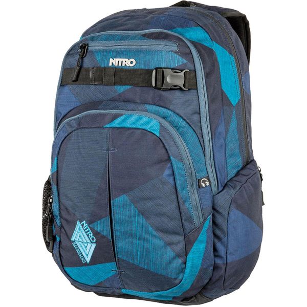 Nitro Zaino Per Il Tempo Libero Zaino Con Scomparto Per Laptop Daypacker Collection Chase Backpack 35L Fragments Blue-image