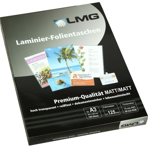 Lmg LMGA3-125M Lmg Folient.A3 125Mic Matt 100-image