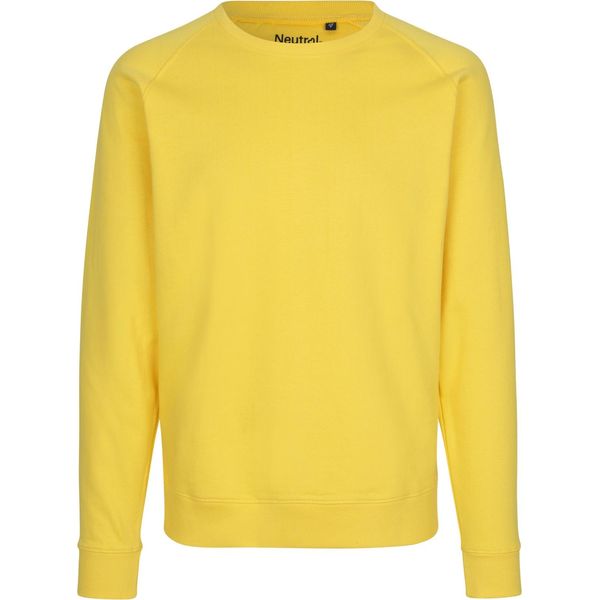 Neutral O63001 | Felpa Unisex / 100% Cotone Equosolidale - Colore: Giallo - Taglia: M-image