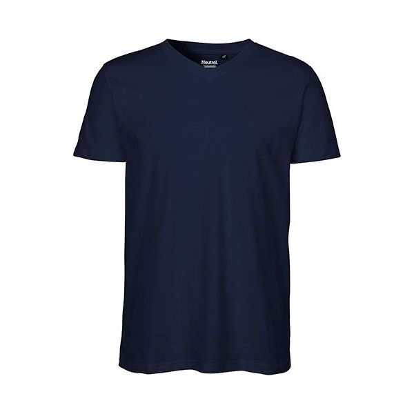 Neutral O61005 | Maglietta Con Scollo A V Da Uomo - Colore: Navy - Taglia: 3XL-image