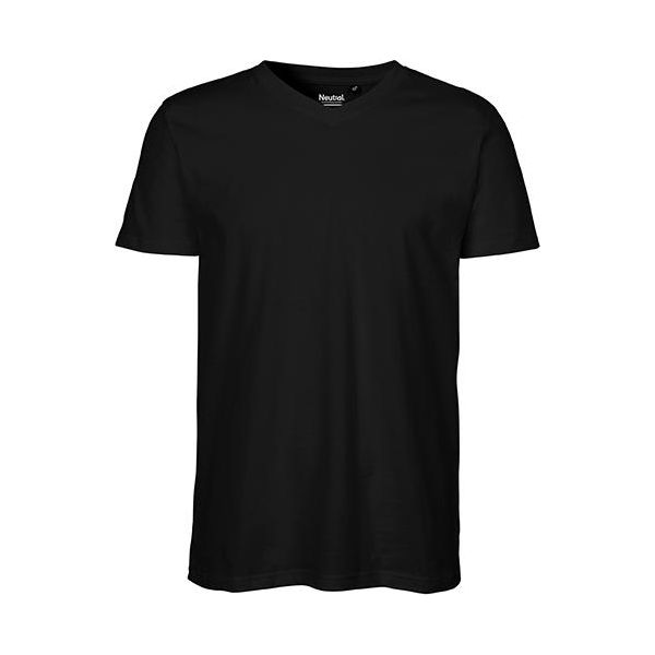 Neutral O61005 | Maglietta Con Scollo A V Da Uomo - Colore: Nero - Taglia: 3XL-image