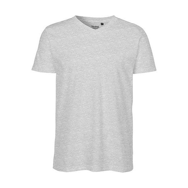 Neutral O61005 | Maglietta Con Scollo A V Da Uomo - Colore: Grigio Sportivo - Taglia: S-image