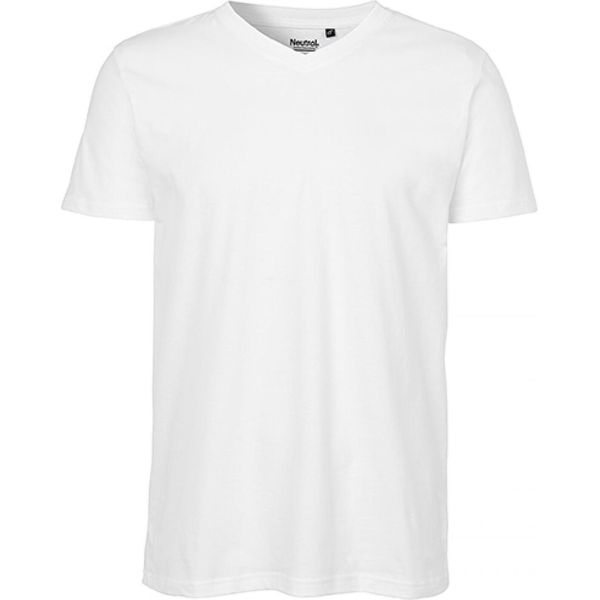 Neutral O61005 | Maglietta Con Scollo A V Da Uomo - Colore: Bianco - Taglia: Xl-image
