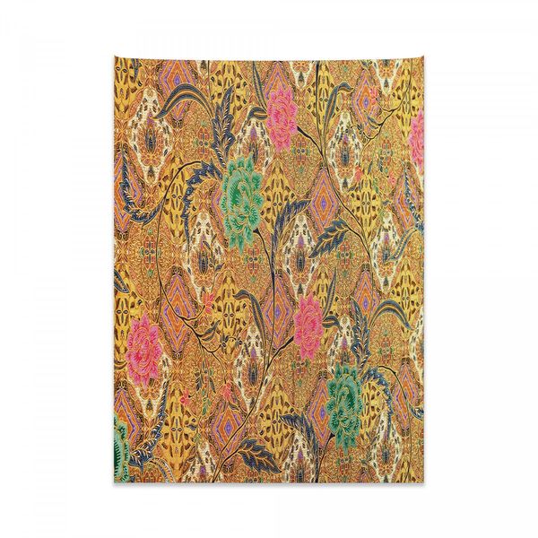 Tappeto Asiatico Abakuhaus, Tradizionale Malese In Morbido Tessuto Microfibra, Colori Chiari Che Non Sbiadiscono, Lavabile, 110 X 150 Cm, Multicolore-image