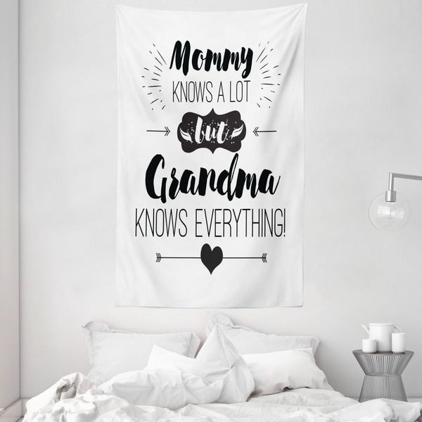 Abakuhaus Arazzo E Copriletto, Motivo Con Frecce E Cuori In Morbido Tessuto Microfibra Lavabile Senza Scolorimento Stampa Digitale, 140 X 230 Cm, Grigio Antracite Bianco-image