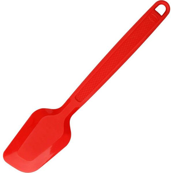 Raschietto In Silicone Dr. Oetker 28 Cm Flexxibel Love, Raschietto Da Cucina In Silicone Platinico Di Alta Qualità, Lavabile In Lavastoviglie, Raschietto Per Bordi Tondi E Quadrati (Colore: Rosso)-image