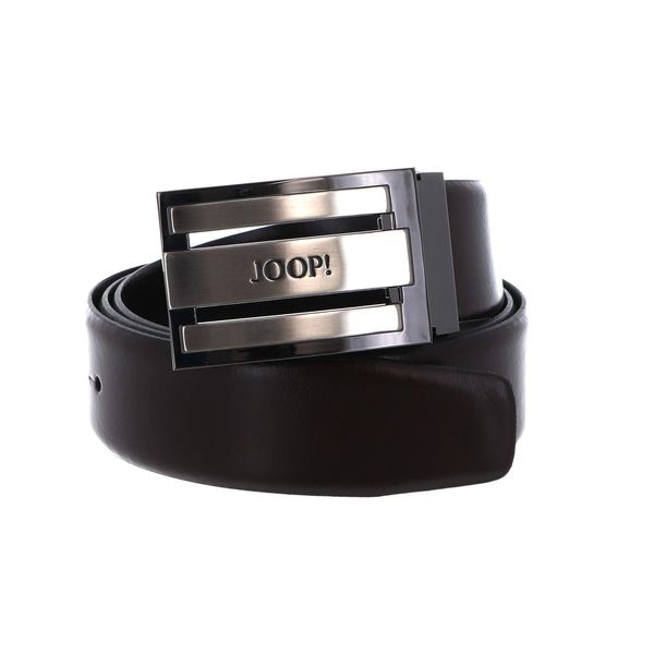 Joop! Pelle Cintura Coll. Belt Adjustable 3,5 Cm W110 D`Brown Marrone Scuro-image