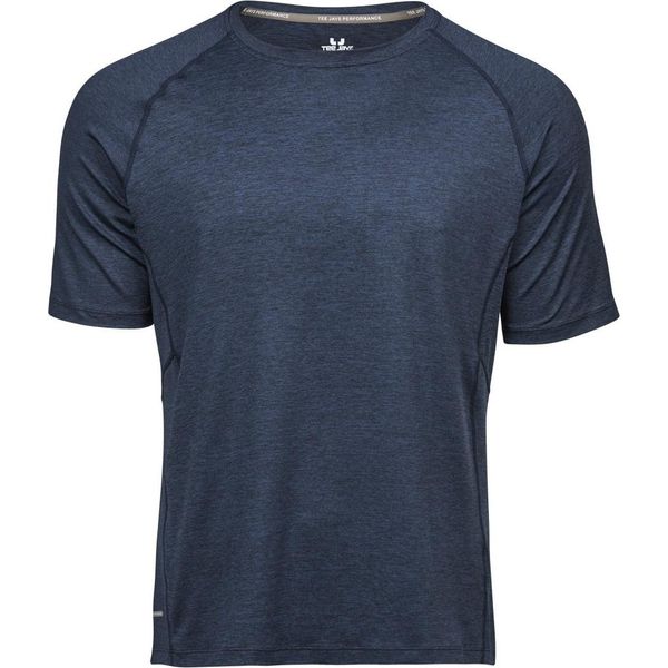 Maglietta Sportiva Da Uomo Tee Jays 7020 | Cool-Dry - Colore: Navy Melange - Taglia: Xl-image