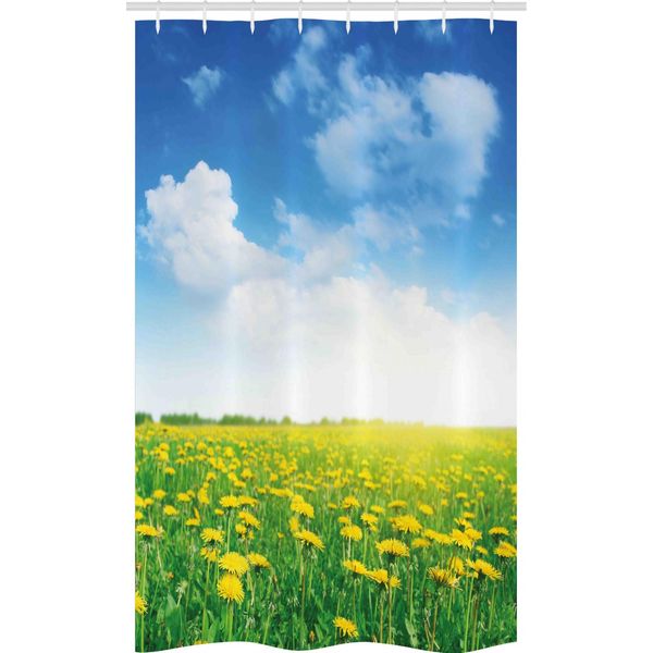 Abakuhaus Tenda Da Doccia Stretta Per Compleanno, Palloncino Moderno, Set Decorativo Per Bagno In Tessuto Con Ganci, 120 X 180 Cm, Multicolore-image