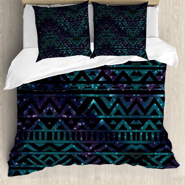 Abakuhaus Copripiumino Grunge, Tema Frecce, Antiacaro, Adatto A Chi Soffre Di Allergie, Con Federe, 155 Cm X 220 Cm - 80 X 80 Cm, Multicolore-image