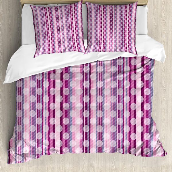 Abakuhaus Copripiumino Rosa, Linea Arrotondata, Antiacaro, Adatto A Chi Soffre Di Allergie, Con Federe, 155 Cm X 220 Cm - 80 X 80 Cm, Blu Cadetto, Rosa Essiccata-image