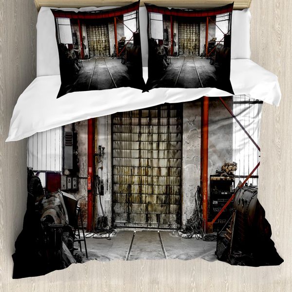 Abakuhaus Copripiumino Industriale, Rusty Lagerung, Antiacaro, Adatto A Chi Soffre Di Allergie, Con Federe, 200 Cm X 200 Cm - 80 X 80 Cm, Multicolore-image