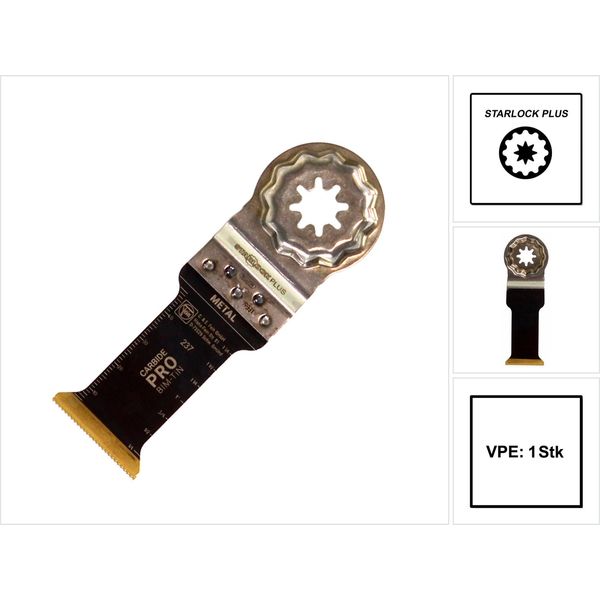 Fein 1X E-Cut Carbide Pro Lama Da Taglio Starlockplus 32 Mm - 63502237210-image