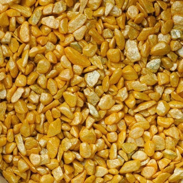 Pietre Decorative Brillanti Granuli Decorativi 5-8Mm 1000G Vari Colori Colori-Colore: Giallo-image