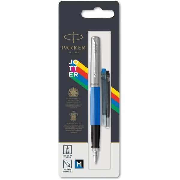 Parker 2096858 Parker Penna Stilografica Jotter Originals Blu C.C.-image