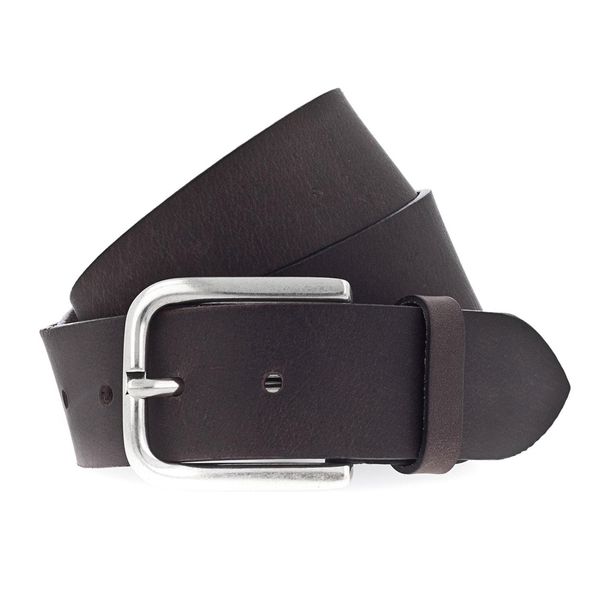 Vanzetti Pelle Cintura Classics 40Mm Full Leather Belt W120 Dark Brown Marrone-image
