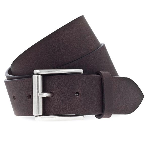 Vanzetti Pelle Cintura Classics 40Mm Full Leather Belt W110 Dark Brown Marrone-image