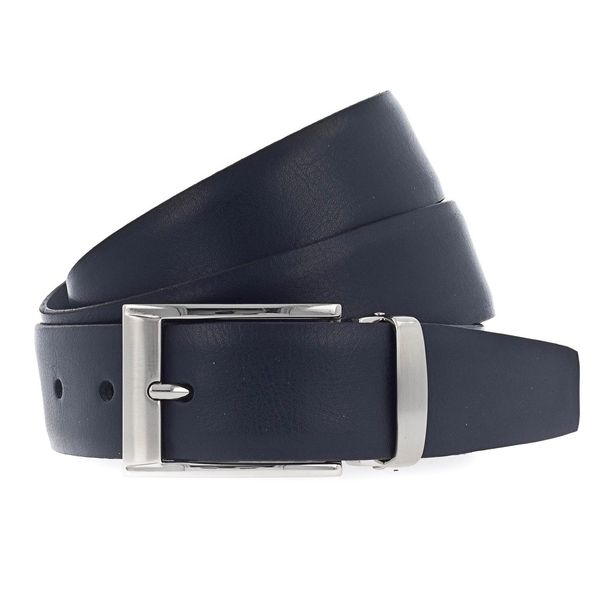 Vanzetti Pelle Cintura Dresscode: Business 35Mm Cambered Belt W80 Nightblue-image