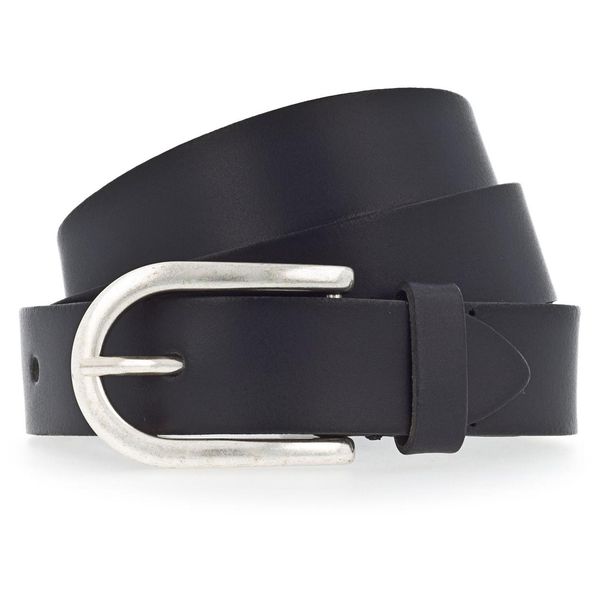 Vanzetti Pelle Cintura Classics 30Mm Leather Belt W95 Black Nero-image