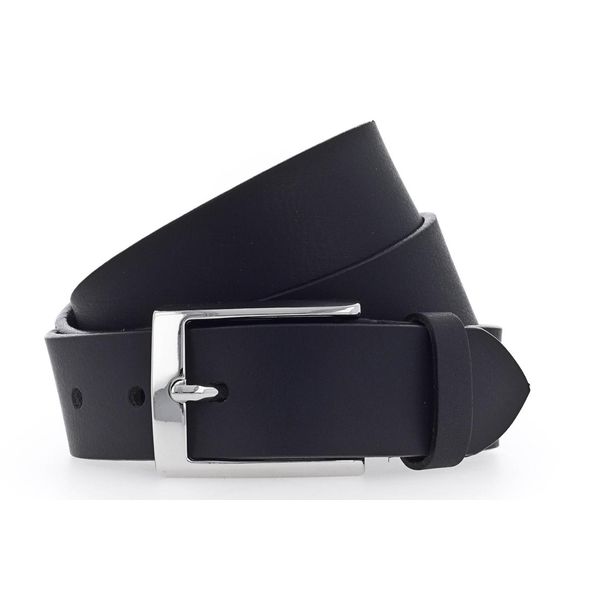 Vanzetti Pelle Cintura Dresscode: Business 35Mm Full Leather Belt W80 Black Nero-image