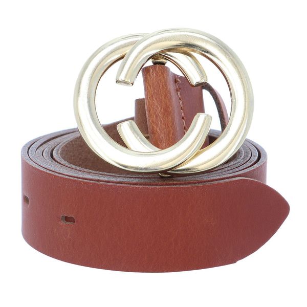 Vanzetti Pelle Cintura Chain Reaction 30Mm Leather Belt W110 Cognac Marrone-image