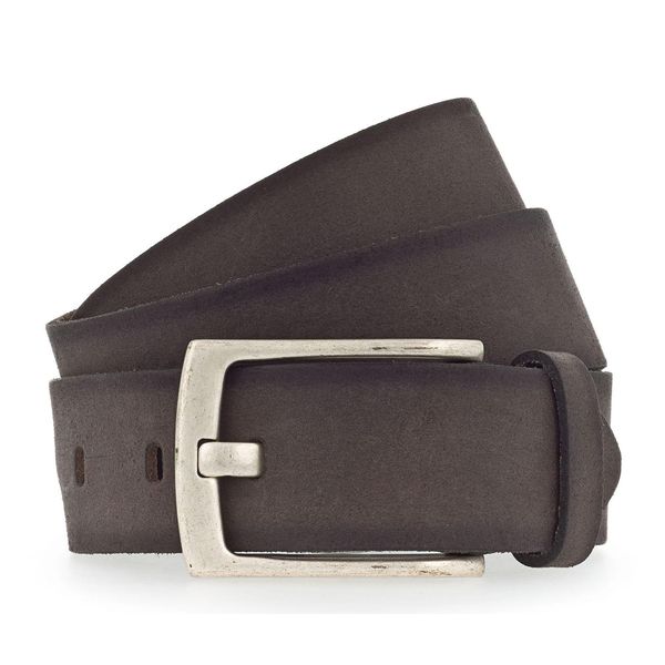 Vanzetti Pelle Cintura 40Mm Leather Belt W85 Dark Earth Marrone Scuro-image