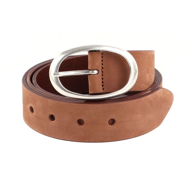 Vanzetti Pelle Cintura Classics 35Mm Full Leather Belt W85 Cognac Marrone-image