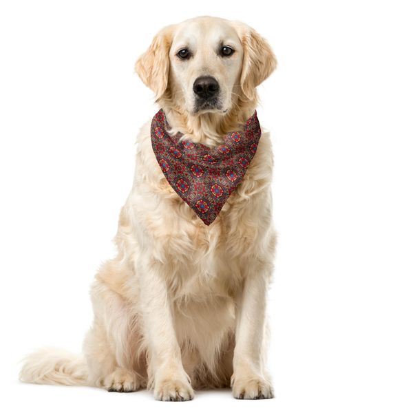 Abakuhaus Bandana Per Animali Domestici Vintage, Vivid Oriental East, 40X40 Cm, Multicolore-image
