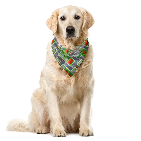 Abakuhaus Pista Per Macchinine Bandana Per Animali Domestici, Case E Giardini, 55X55 Cm, Multicolore-image