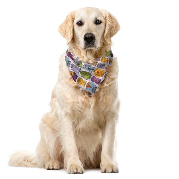 Abakuhaus Bandana Hipster Per Animali Domestici, Abbigliamento Invernale Da Donna, 55X55 Cm, Multicolore-image