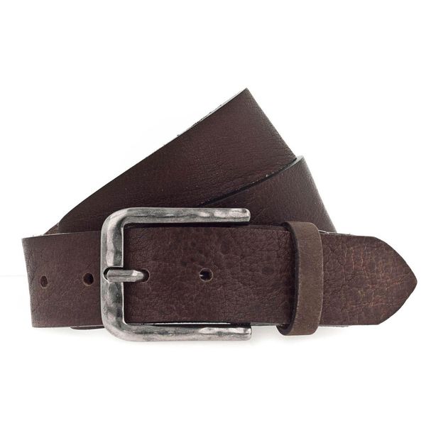 Vanzetti Pelle Cintura 40Mm Leather Belt W80 Dark Brown Marrone-image