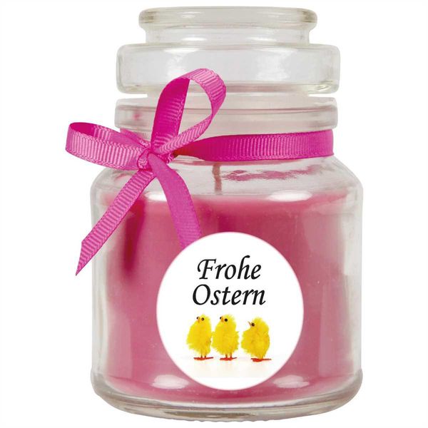 Candela Profumata Come Regalo Di Pasqua (Profumo Di Lavanda), Design: Pulcino - Candela Come Decorazione Pasquale - 120G. Cera Con Circa 30 Ore Di Combustione-image