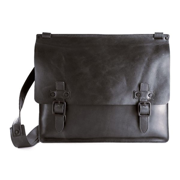 Harold's Pelle Borsa Da Ufficio Borsa A Tracolla Aberdeen Messengerbag Black Nero-image