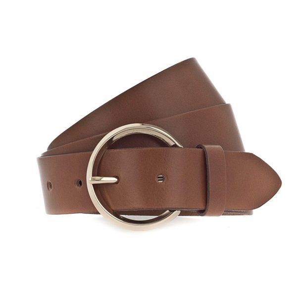 Vanzetti Pelle Cintura 35Mm Full Leather Belt W70 Baileys Marrone-image