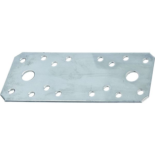 Alberts 846305 Connettore Piatto, Zincato Sendzimir, 96 X 35 Mm, Set Da 50-image