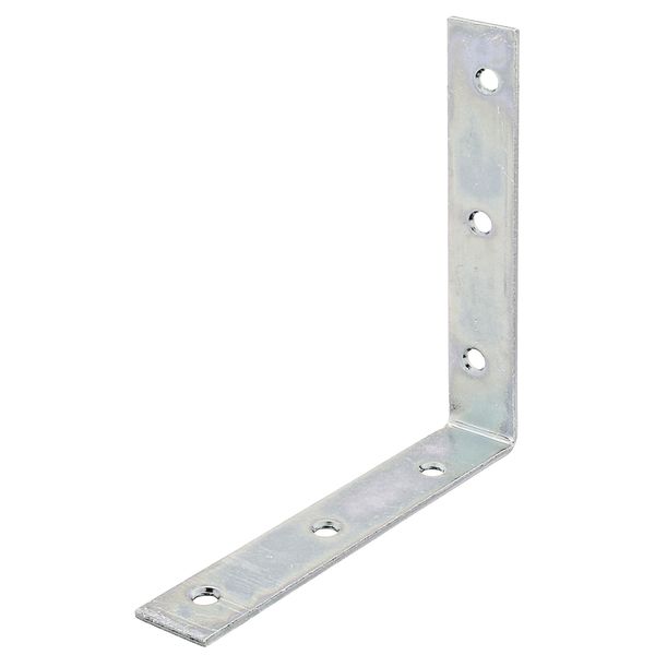 Alberts 847449 Staffa Per Sedia, Zincata Sendzimir, 125 X 125 X 22 Mm, Set Da 40-image