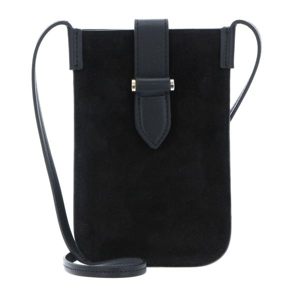 Decadent Pelle Borsa Per Cellulare Fiona Mobile Bag Suede Black Nero-image
