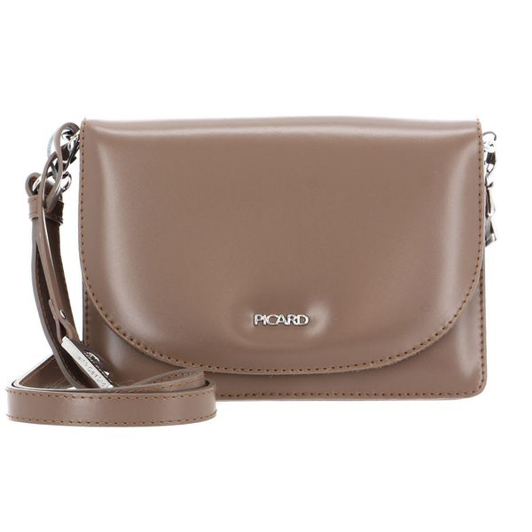 Picard Pelle Borsa A Tracolla Borsa Da Sera Berlin Crossbody Bag Chai Grigio Talpa-image