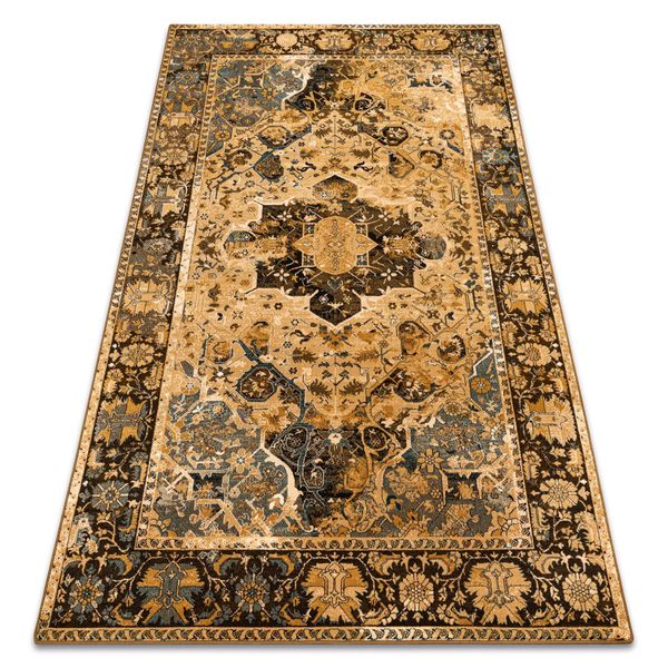 Tappeto Di Lana Polonia Dukato Ornamento Cognac Beige Beige 200X300 Cm-image
