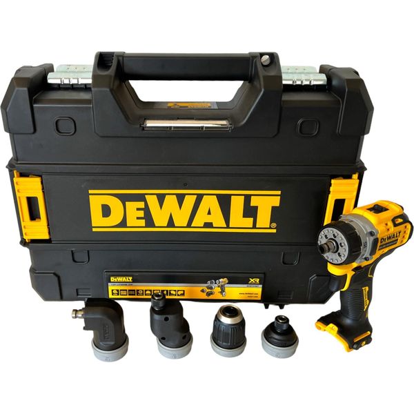 Dewalt Akku-Bohrschrauber, 4 KöPfe, 12 Volt-image