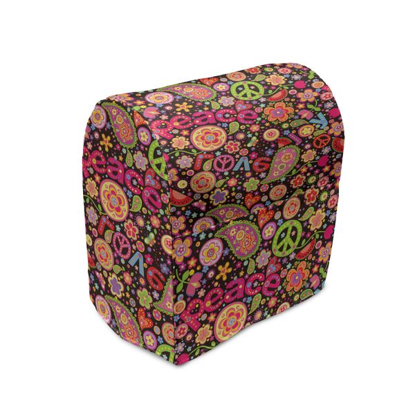 Abakuhaus Fantastica Copertura Per Frullatore, Foglie Hippie Paisley, Custodia Per Utensili Da Cucina Con Tasche, 36 X 39 X 24 Cm, Multicolore-image