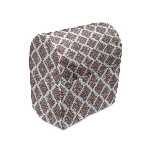 Abakuhaus Copertura Per Frullatore Paisley, Decorazione Floreale, Custodia Per Elettrodomestici Da Cucina Con Tasche, 36 X 39 X 24 Cm, Multicolore-image